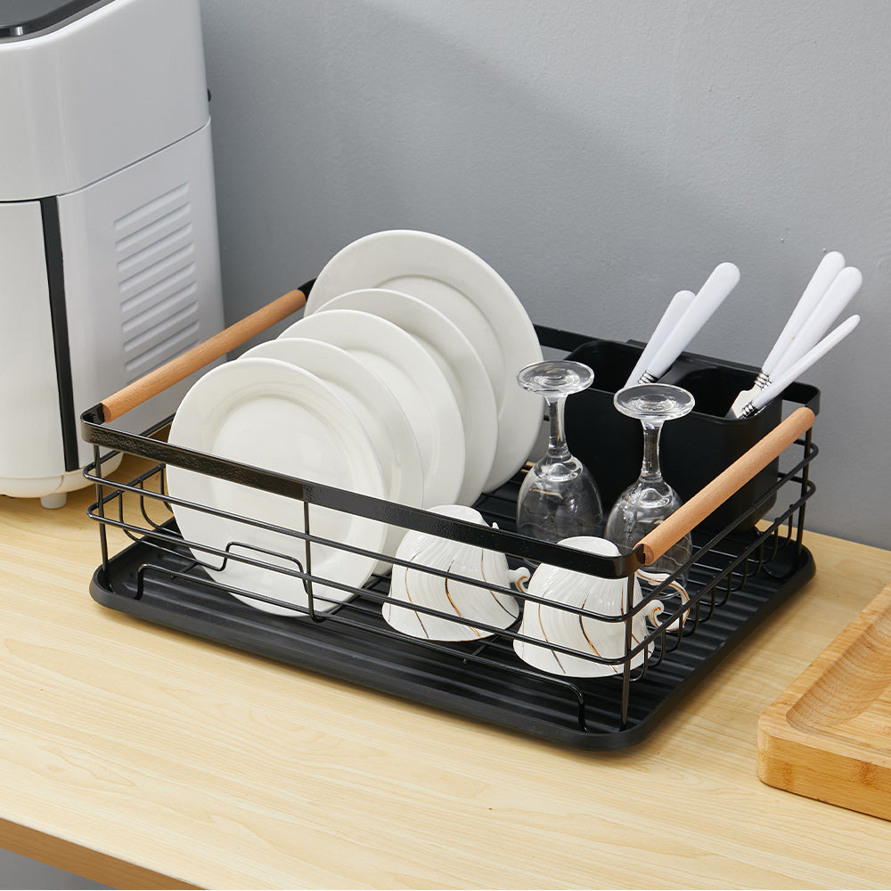 Iron Dish Drainer Drip Tray