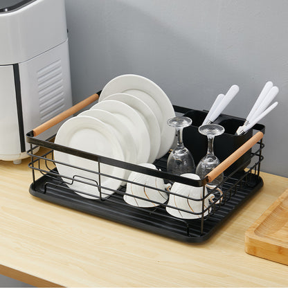Iron Dish Drainer Drip Tray