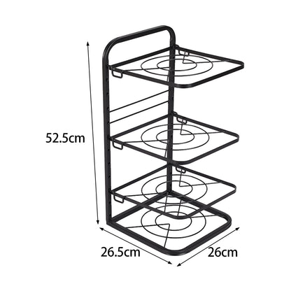 Pan Saucepan Skillet Kitchen Storage Rack