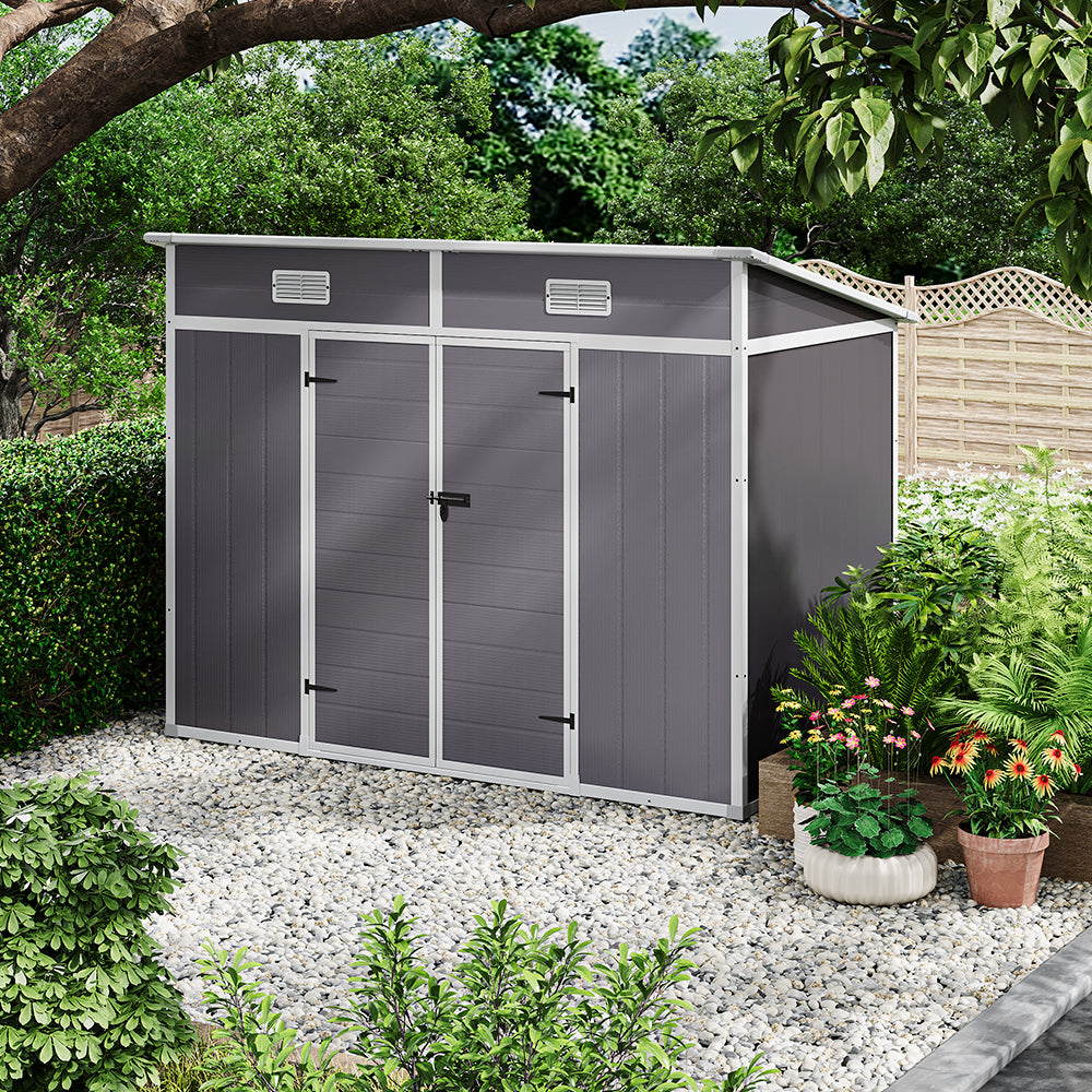 Plastic Garden Shed with Window
