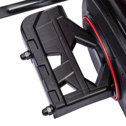 HOMCOM 12V Electric Go Kart for Kids, Ride-On Racing Go Kart w/ Forward Reversing, Rechargeable Battery, 2 Speeds, for Kids Aged 3-8, Red