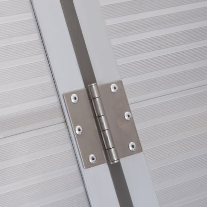 HOMCOM 3ft Folding Aluminum Wheelchair Ramp Scooter Portable Mobility Assist Suitcase Access Aid Disabled