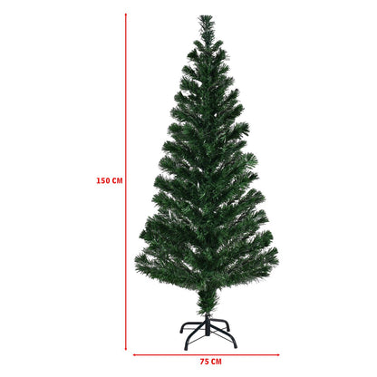 Fibre Optic Christmas Tree - in Various Sizes-5FT