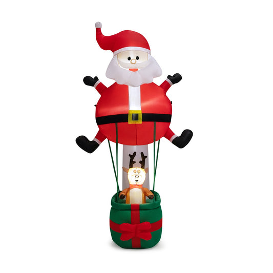 Christmas Inflatable Santa Claus and Reindeer