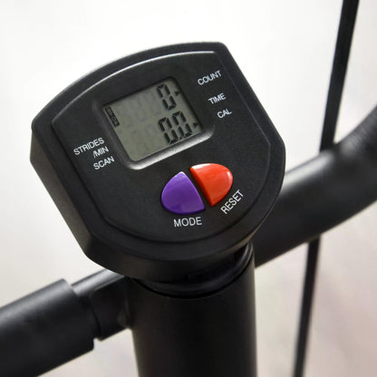 HOMCOM Free Stand Stepper, 40Lx48Wx118H cm-Black/Green