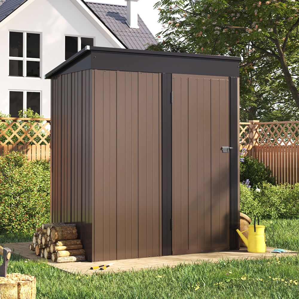 Steel Garden Tool Storage Shed