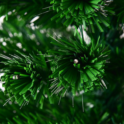 Multi-coloured Fibre Optic Christmas Tree -7FT