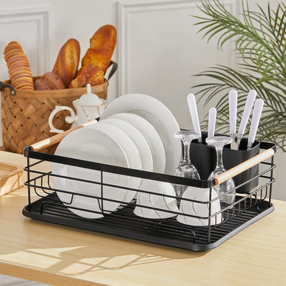 Iron Dish Drainer Drip Tray