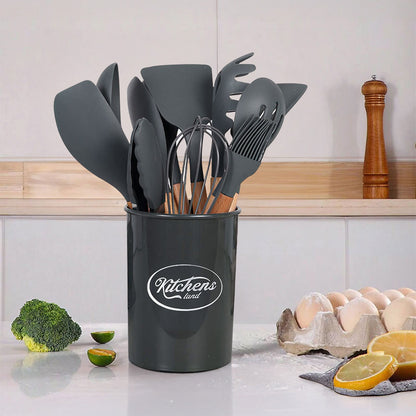 11-piece Silicone Kitchen Utensil Set