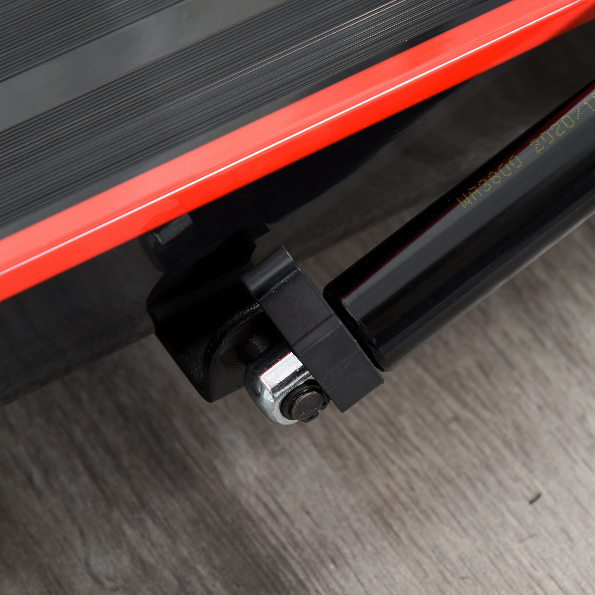 HOMCOM Foldable Walking Machine with LED Display & Remote Control Exercise Walking Jogging Fitness for Home Office Use