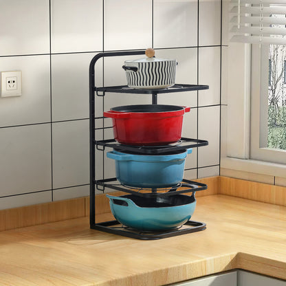 Pan Saucepan Skillet Kitchen Storage Rack