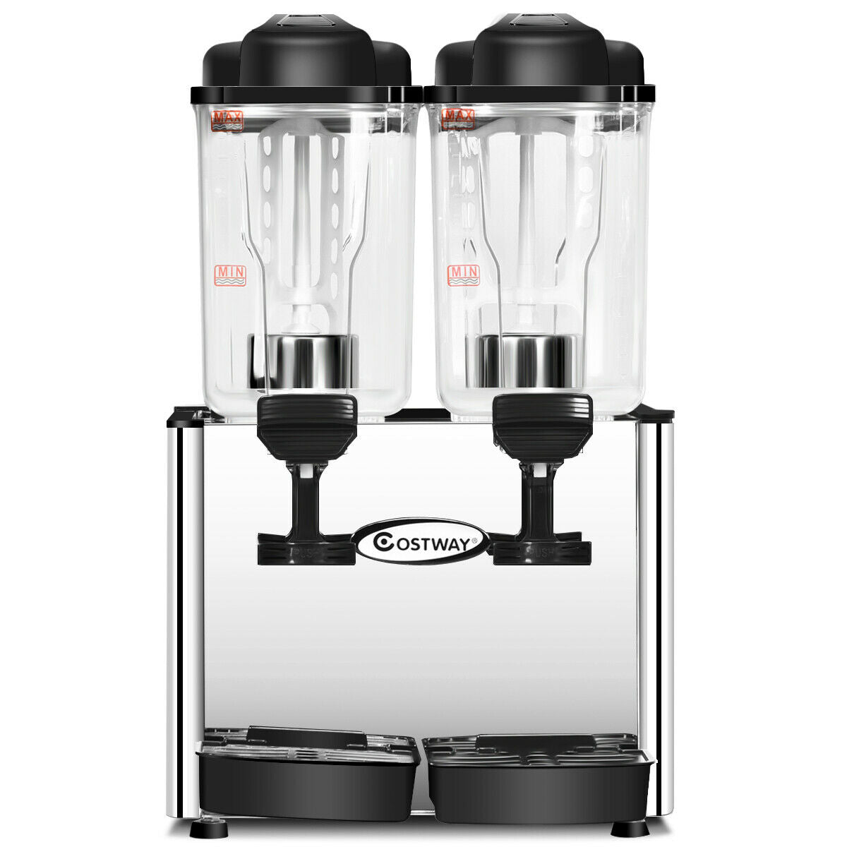 36L Commercial Juice Dispenser with 2 Tanks 