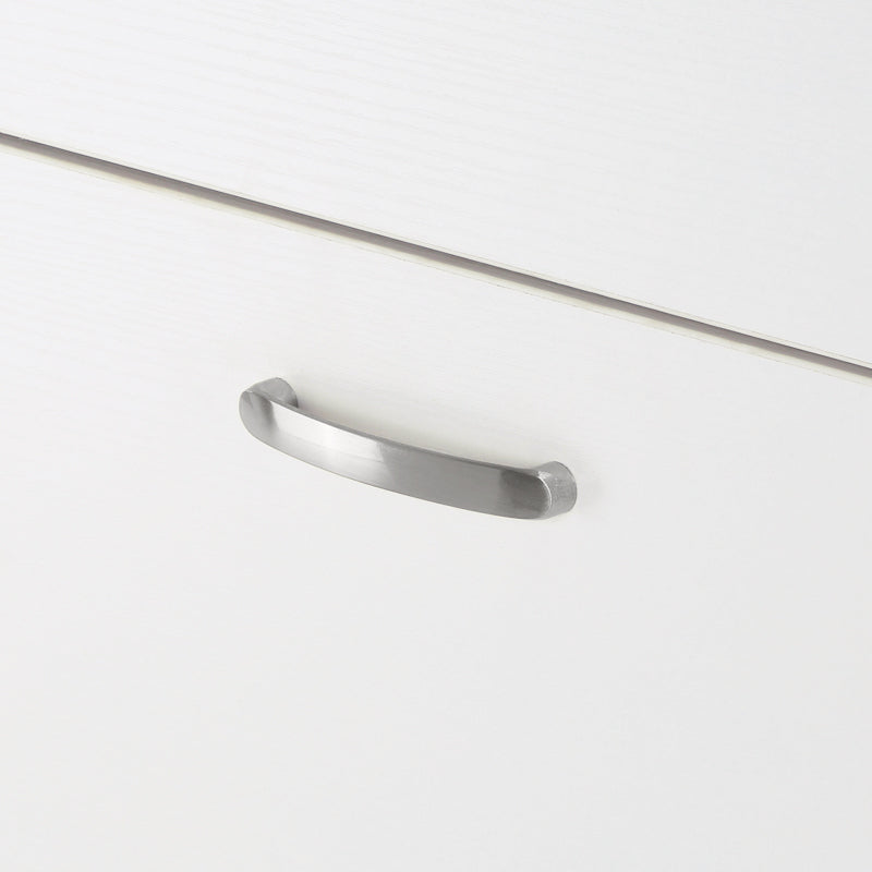 HOMCOM Modern L-Shaped Computer Desk, Laptop PC Corner Table, Home Office Workstation with Spacious Storage, White