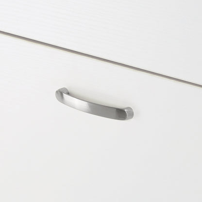 HOMCOM Modern L-Shaped Computer Desk, Laptop PC Corner Table, Home Office Workstation with Spacious Storage, White