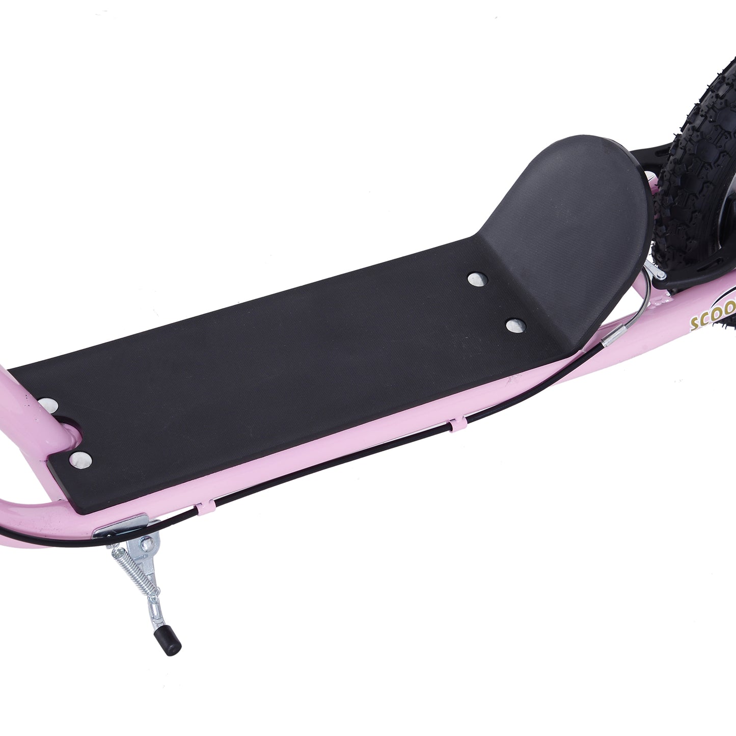 HOMCOM Non-Electric Pneumatic 16" Tyres Scooter-Pink