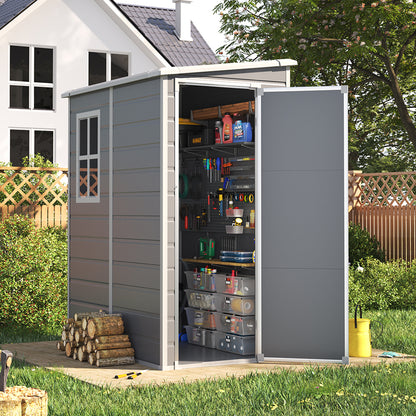 Plastic Lockable Garden Shed