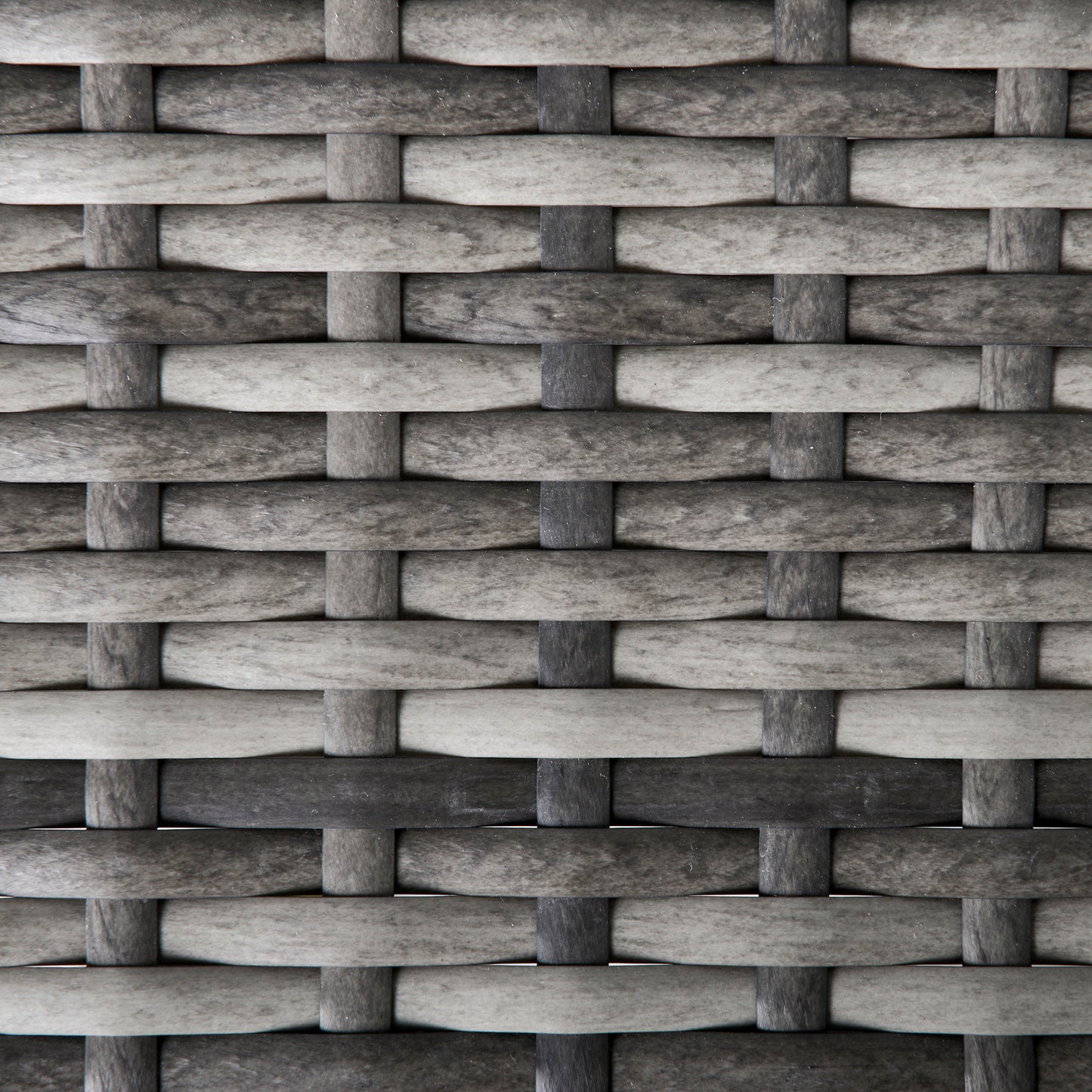 Outsunny 4-Seater PE Rattan Garden Furniture Wicker Dining Set with Glass Top Table, Cushions, Deep Grey