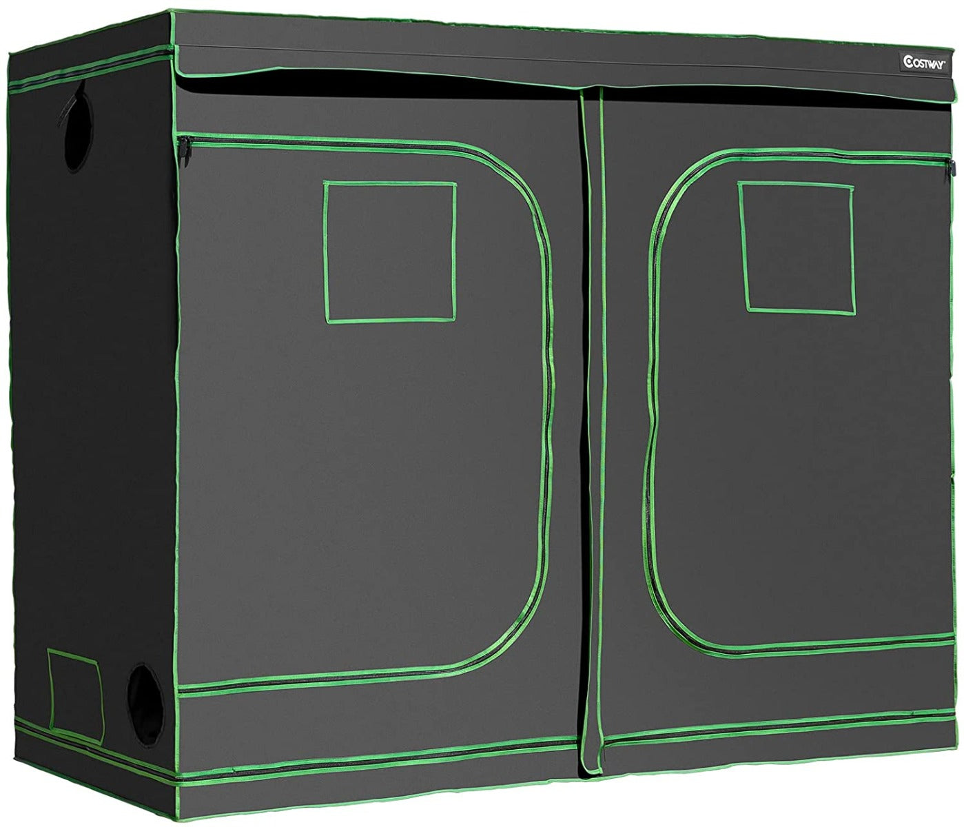 Hydroponic Plant Tents with Vents and Removable Floor Tray-Size 4