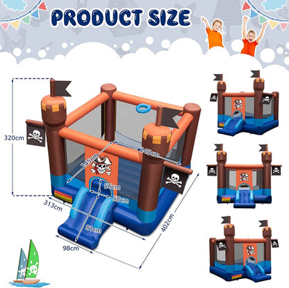 Inflatable Bouncer House with 680W Blower
