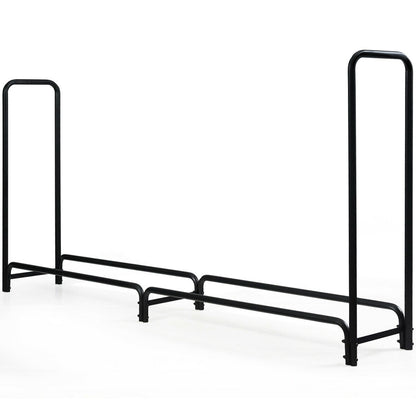 Outdoor Firewood Storage Rack with 500KG Weight Capacity
