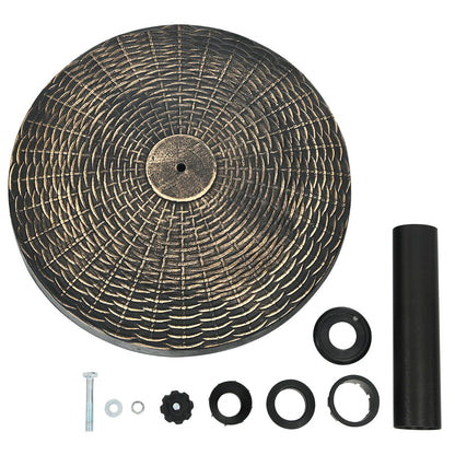 38mm/ 48mm Outdoor Resin Parasol Base with Adjustable Knob