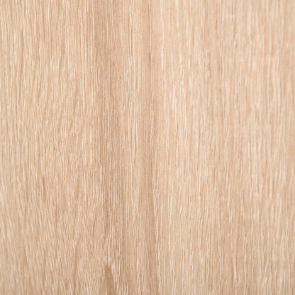 HOMCOM Sideboard Floor Standing Storage Cabinet with Drawer for Bedroom, Living Room, Home Office, Natural