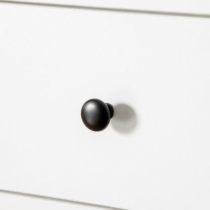 HOMCOM Folding Dining Table for 4-6, Rolling Drop Leaf Table with Storage Drawers, Cabinet and Open Shelf, Extendable Kitchen Table on Wheels, White