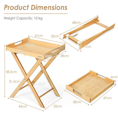 Folding Tray Table with FSC Certified