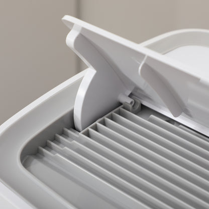 HOMCOM 12,000 BTU Portable Air Conditioner Dehumidifier Cooling Fan for Room up to 25m², with Remote, LED Display, 24H Timer, Window Mount Kit, White