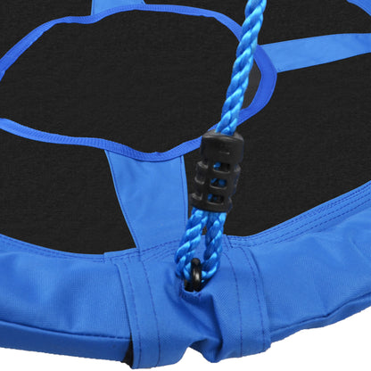 HOMCOM Kids Round Tree Spin, ?100cm-Blue 