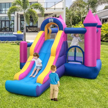 Giant Jumping Castle Blowup Bouncing House with Slide and Climbing Wall
