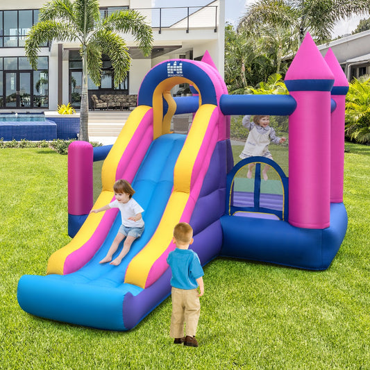 Giant Jumping Castle Blowup Bouncing House with Slide and Climbing Wall