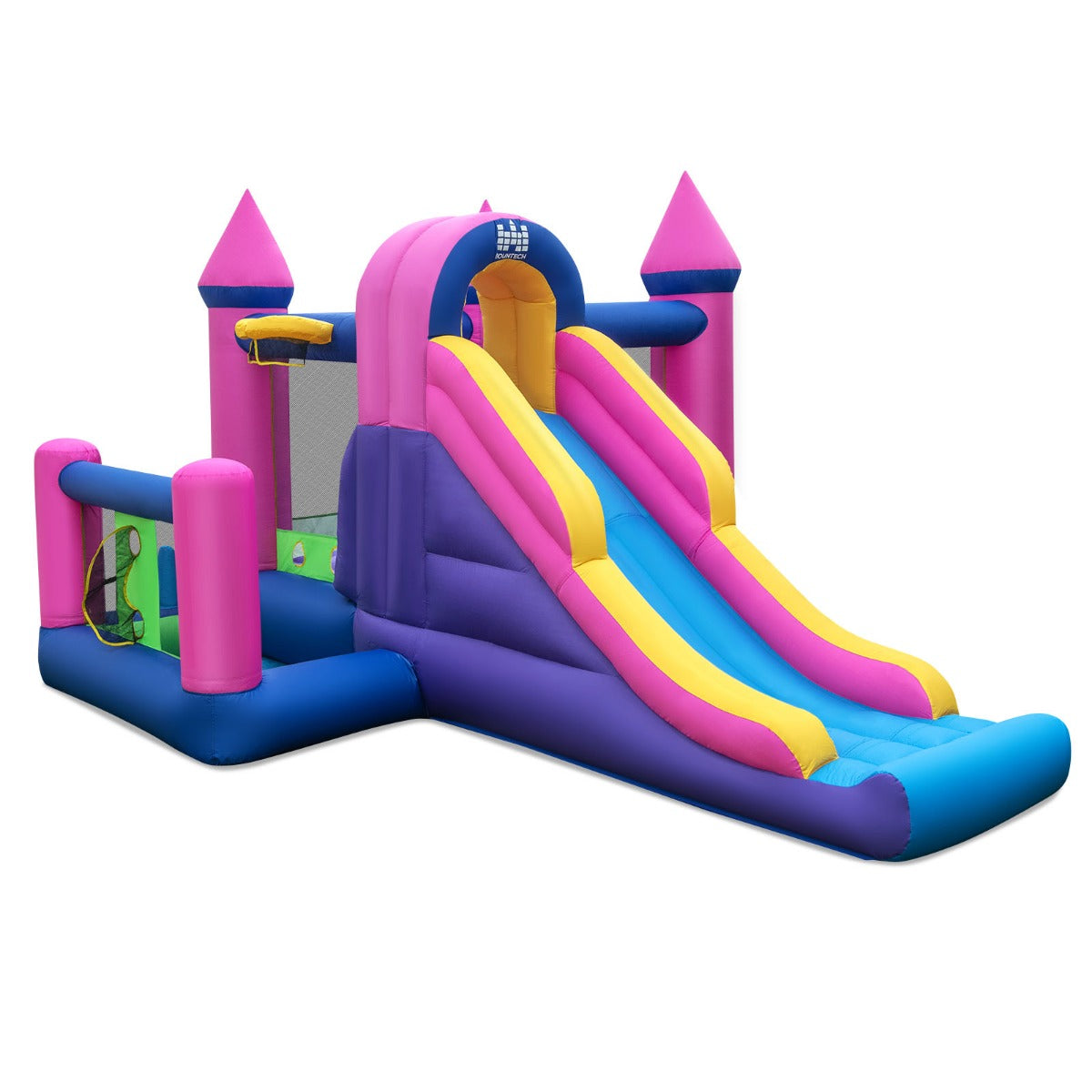 Giant Jumping Castle Blowup Bouncing House with Slide and Climbing Wall