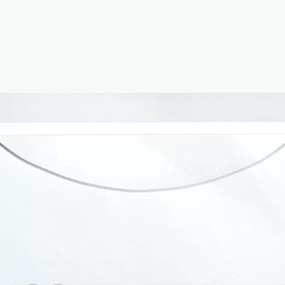 HOMCOM Radiator Cover W/E1 Class 12mm MDF Engineered Wood, 78W x 19D x 80.5Hcm-White