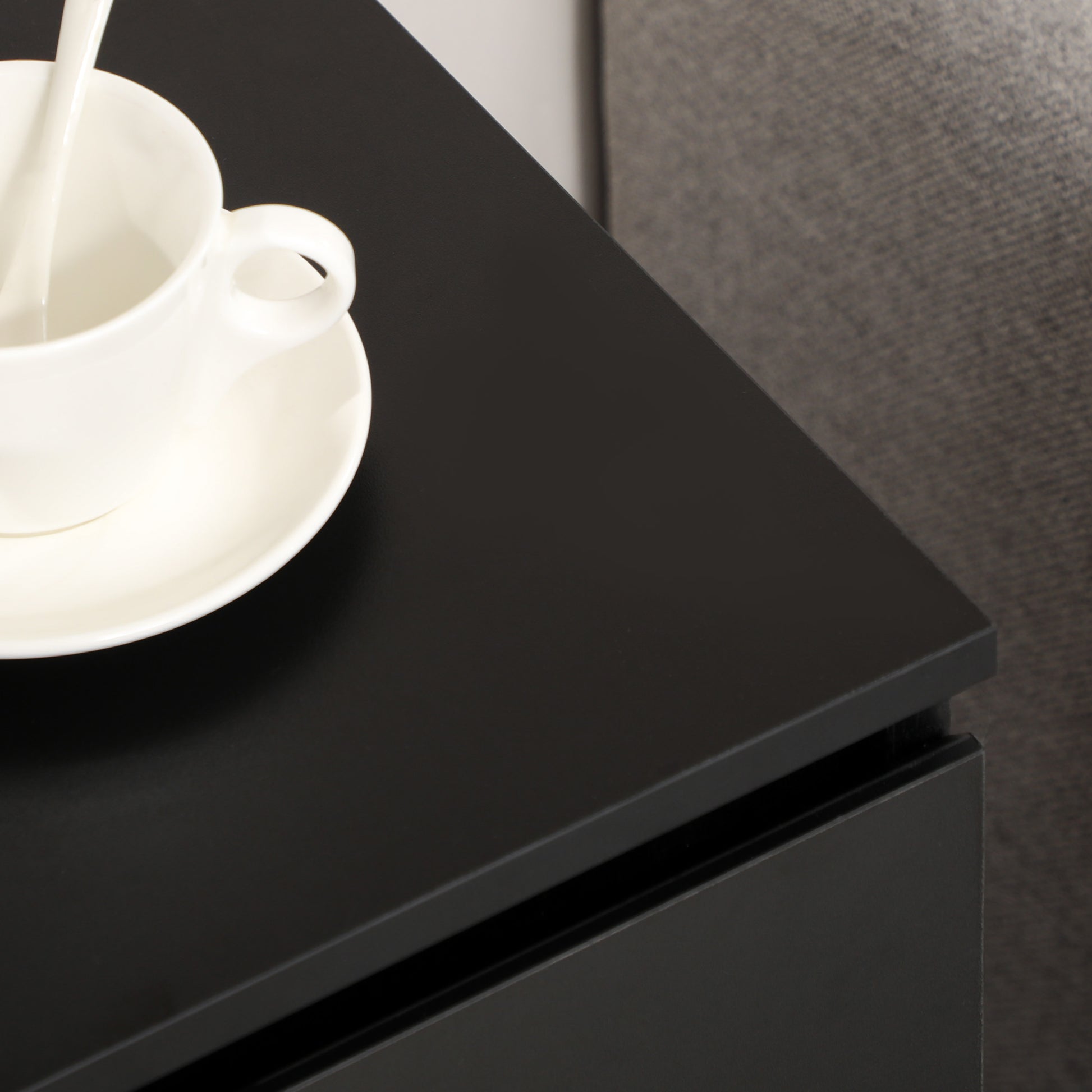 HOMCOM Chest of Drawers, 4-Drawer Storage Cabinets, Modern Dresser, Storage Drawer Unit for Bedroom