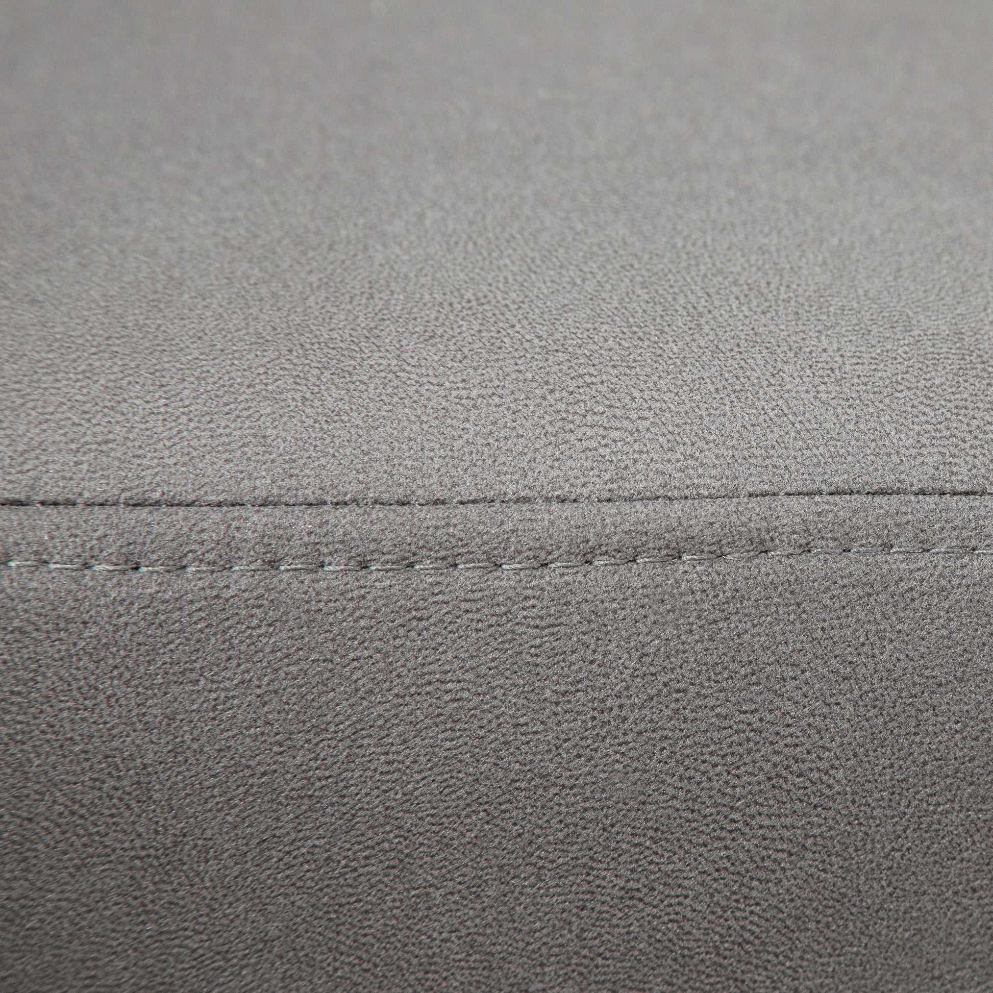 HOMCOM Footstool Foot Rest Small Seat Foot Rest Chair Grey Home Office with Legs 40 x 30 x 24cm