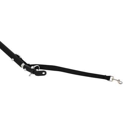 HOMCOM Bike Cargo Trailer in Steel Frame-Black