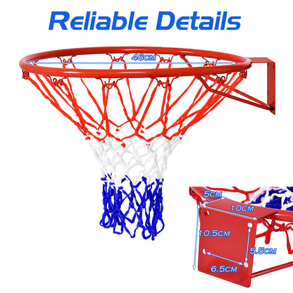 46cm Replacement Basketball Rim for Kids Adults