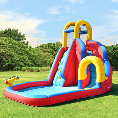 Inflatable Water Slide with Splash Pool