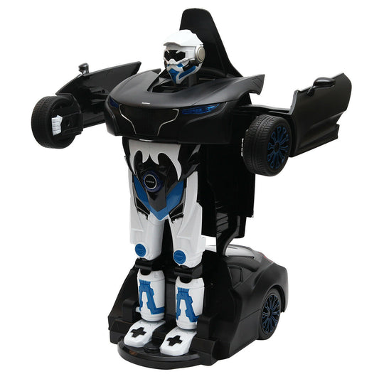 2.4G RC 2 in 1 Toy Robot Deform Car-Black