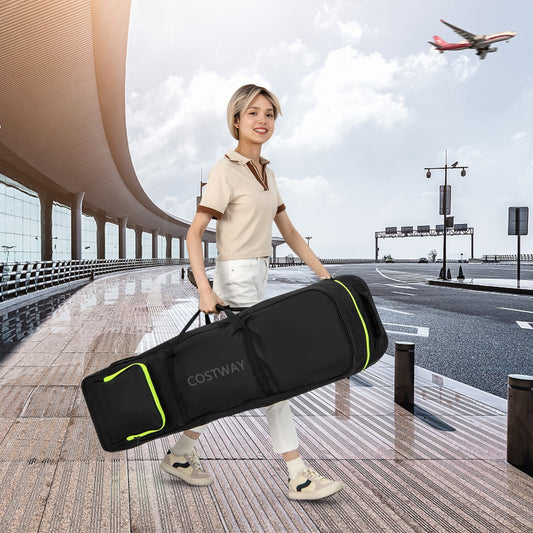 Soft-Sided Golf Travel Bag with Wheels