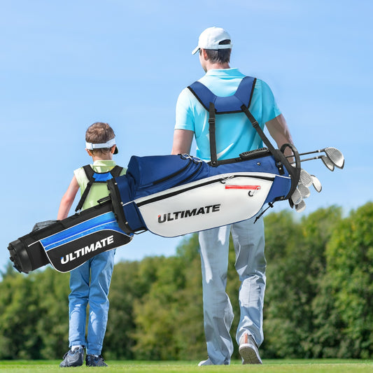 Set 10 Pieces Men's Complete Golf Clubs Package