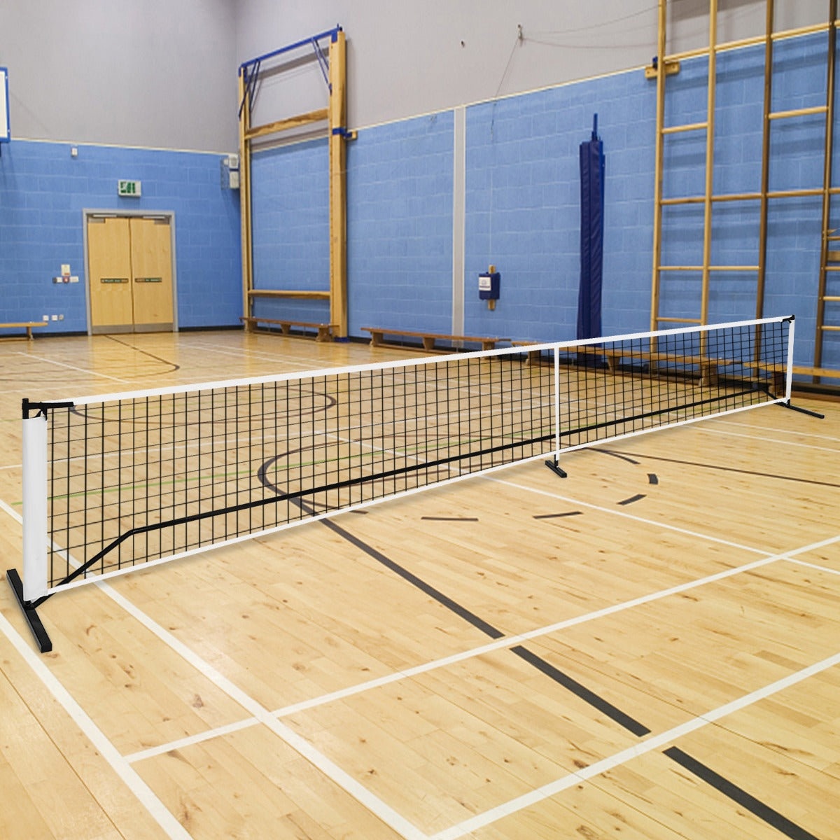 Offical Size Net System with Steel Pipes Strong and Carry Bag