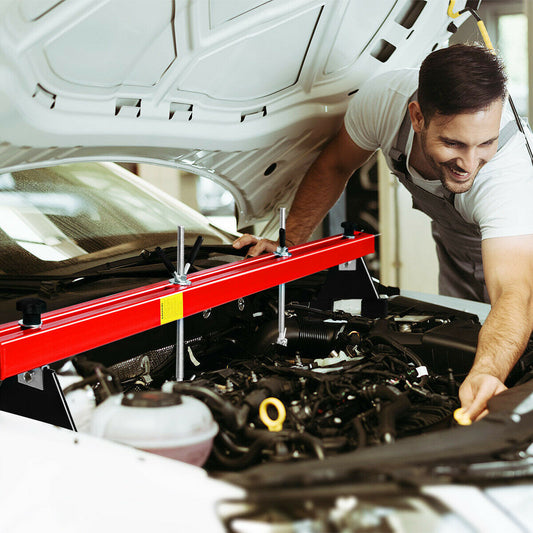 500kg Double Support Traverse Lifter with Gearbox Bar 