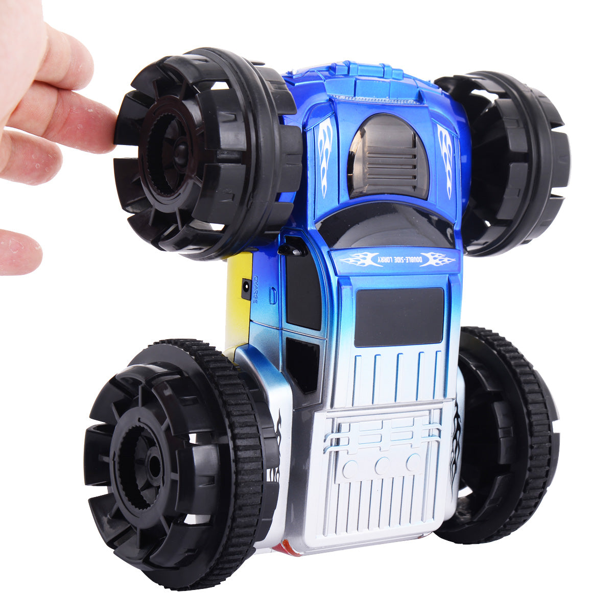 360° Spin Double Sided Remote Control Car-Red