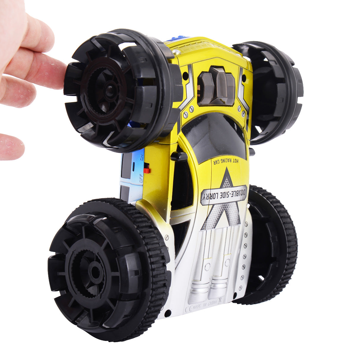 360° Spin Double Sided Remote Control Car-Red