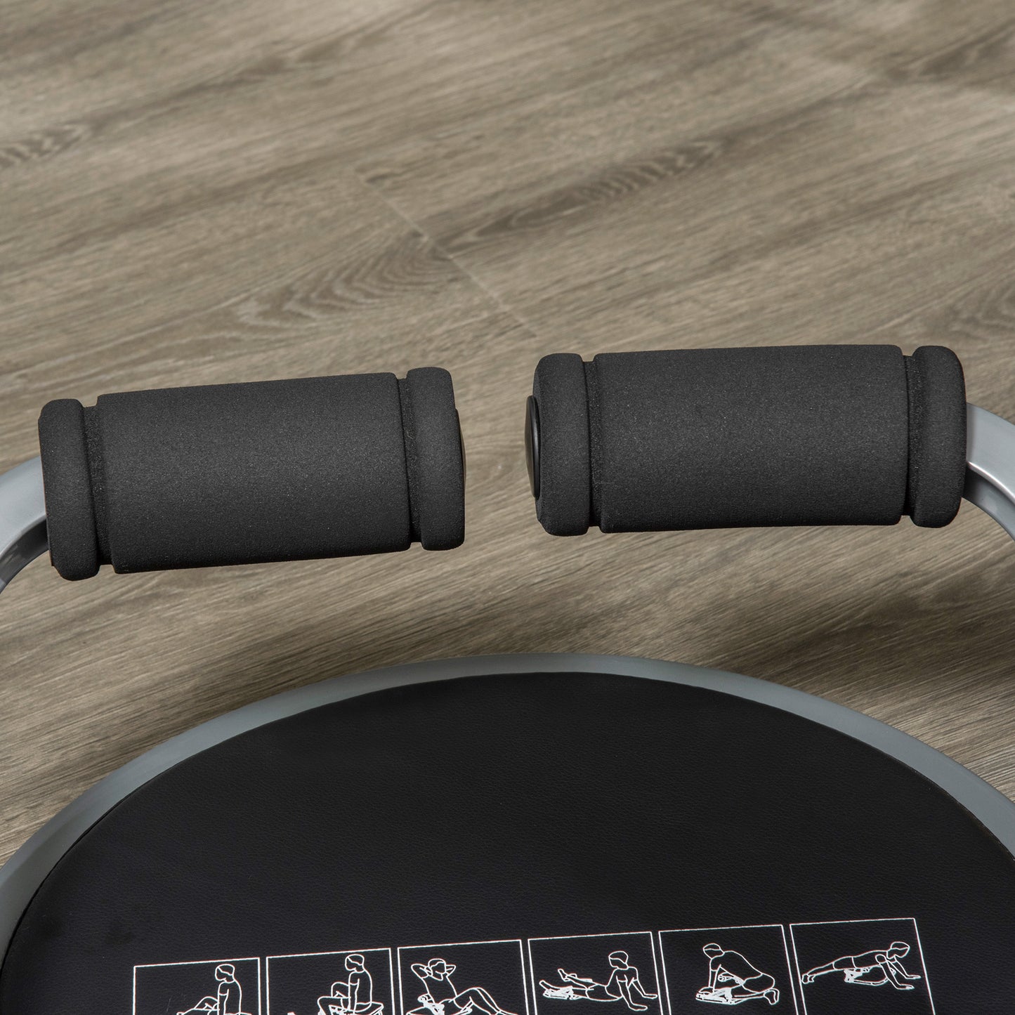 HOMCOM Abs Trainer, Ab Machine, Abs Workout Equipment, Whole Body Exercise Equipment for Home Gym