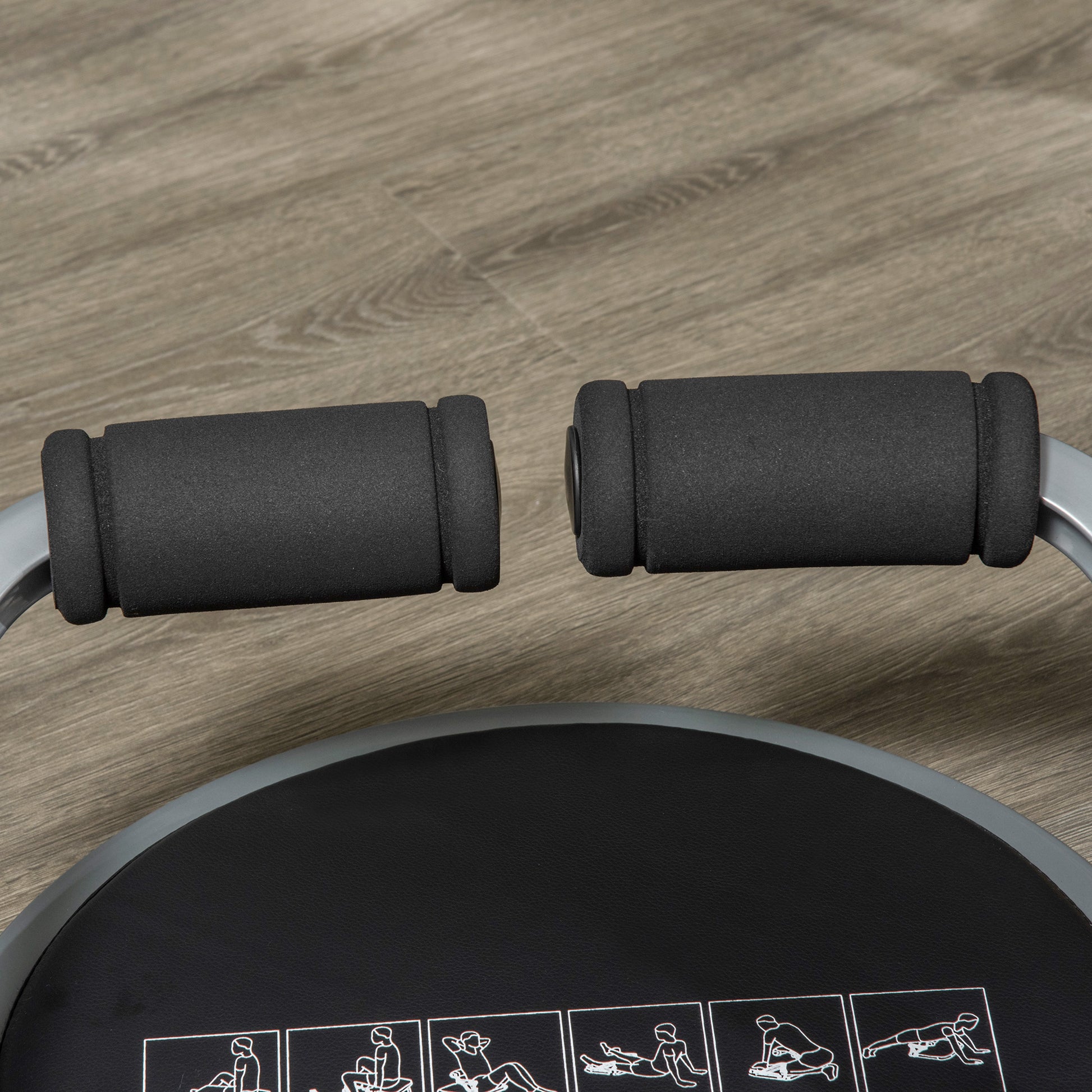 HOMCOM Abs Trainer, Ab Machine, Abs Workout Equipment, Whole Body Exercise Equipment for Home Gym