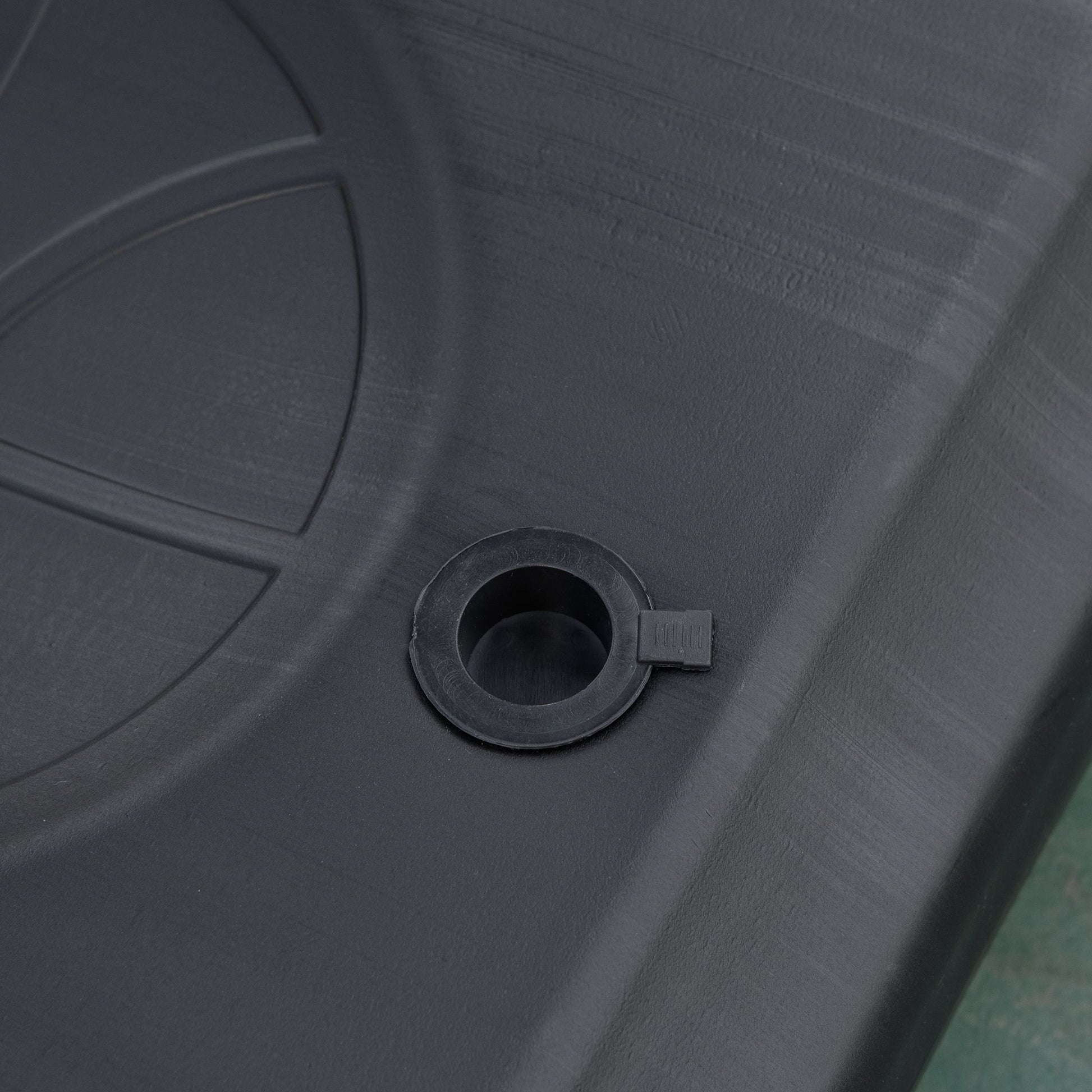 HOMCOM Outdoor Basketball Hoop Stand Portable Sturdy Rim Adjustable Height from 258-314 cm w/ Wheels, Stable Base