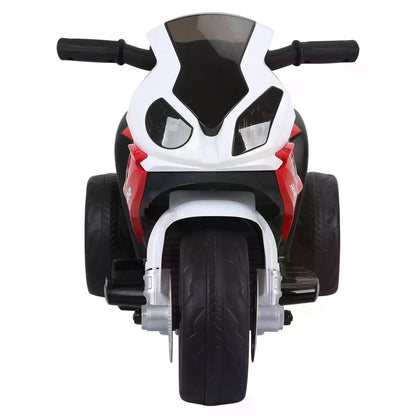HOMCOM Electric Motorbike for Kids Ride on BMW Motorbike W/Headlights and Music, 6 V-Red
